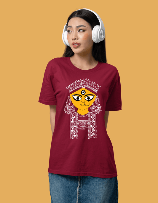 Durga Thakur 3| Unisex T-shirt| Regular fit - Bong Vibe