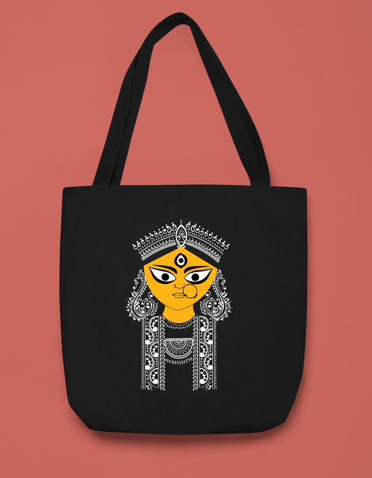 DURGA THAKUR 3 tote Bag - Bong Vibe