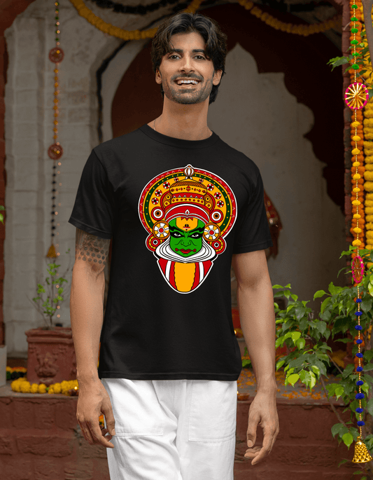Kathakali Unisex Regular Fit T-shirt - Bong Vibe