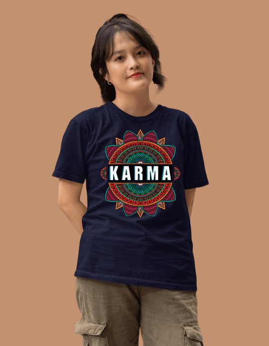 karma |Unisex T-shirt|Regular fit - Bong Vibe