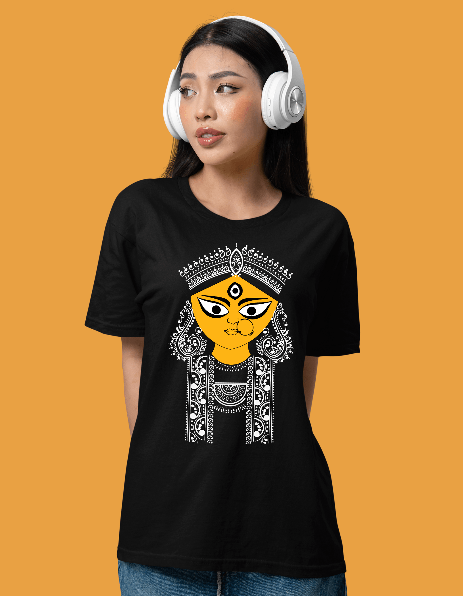 Durga Thakur 3| Unisex T-shirt| Regular fit - Bong Vibe
