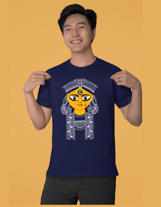 Durga Thakur 3| Unisex T-shirt| Regular fit - Bong Vibe
