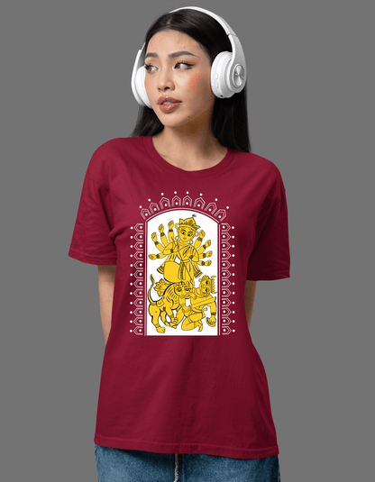 Durga Thakur 2| Unisex T-shirt|Regular fit - Bong Vibe