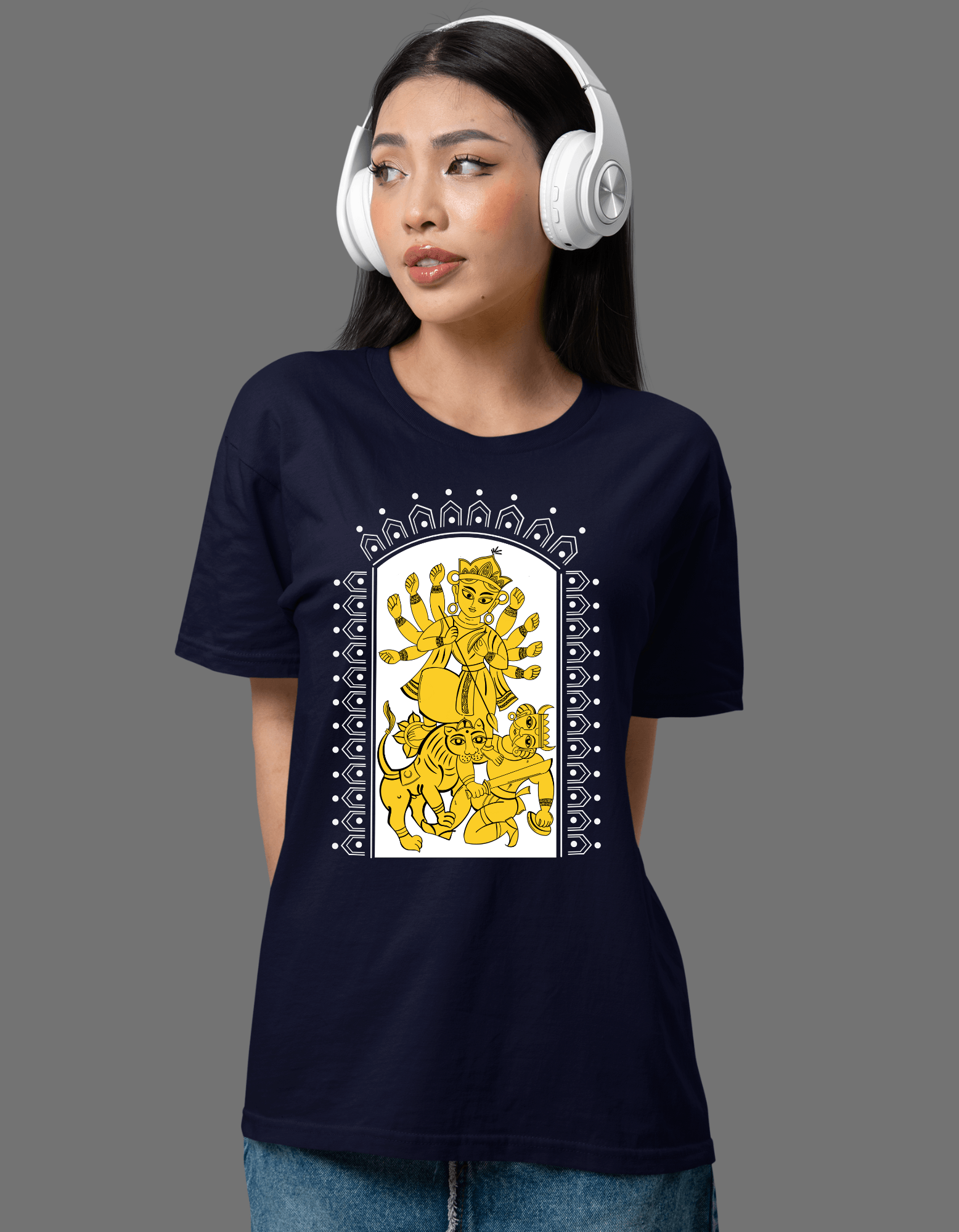 Durga Thakur 2| Unisex T-shirt|Regular fit - Bong Vibe