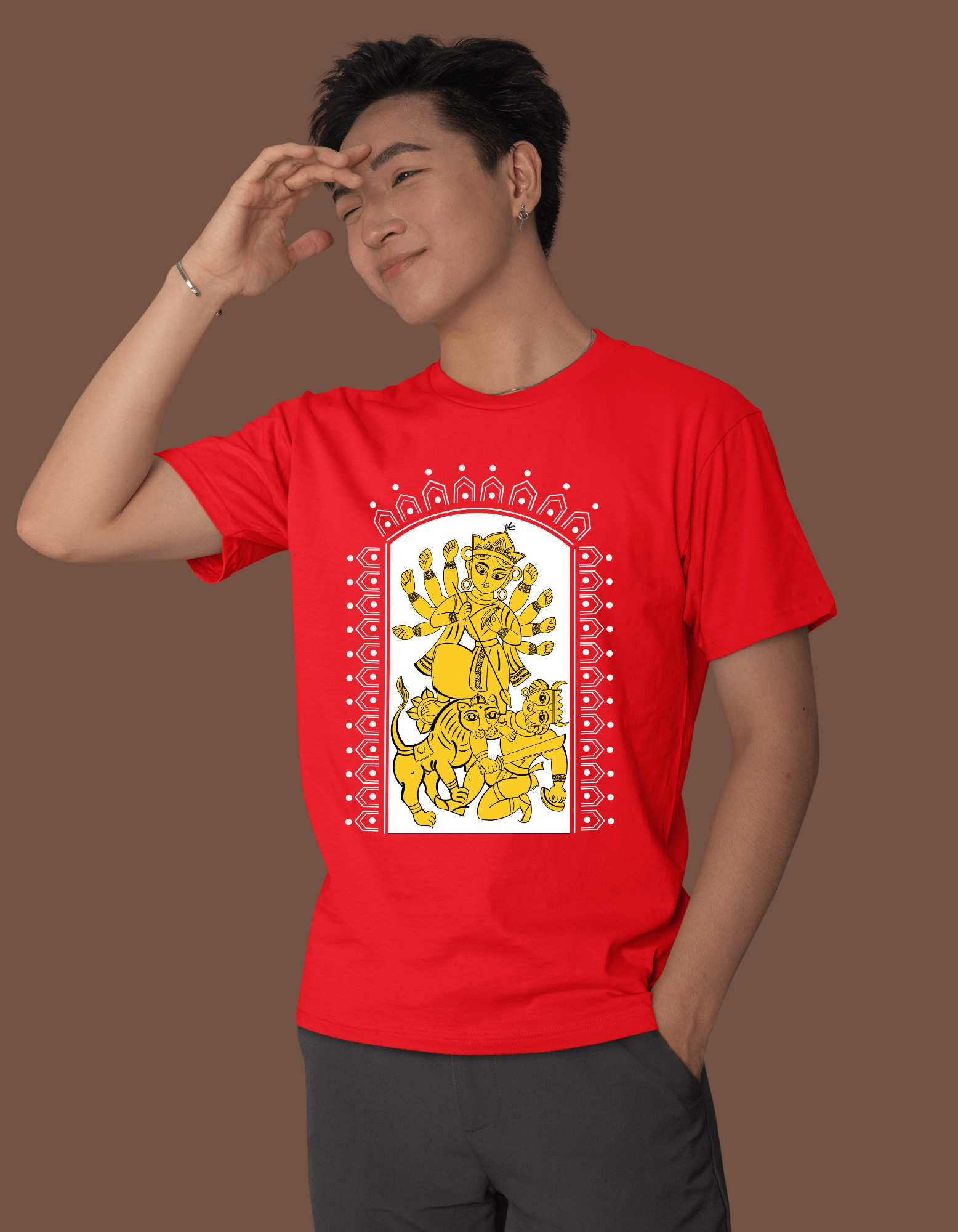 Durga Thakur 2| Unisex T-shirt|Regular fit - Bong Vibe