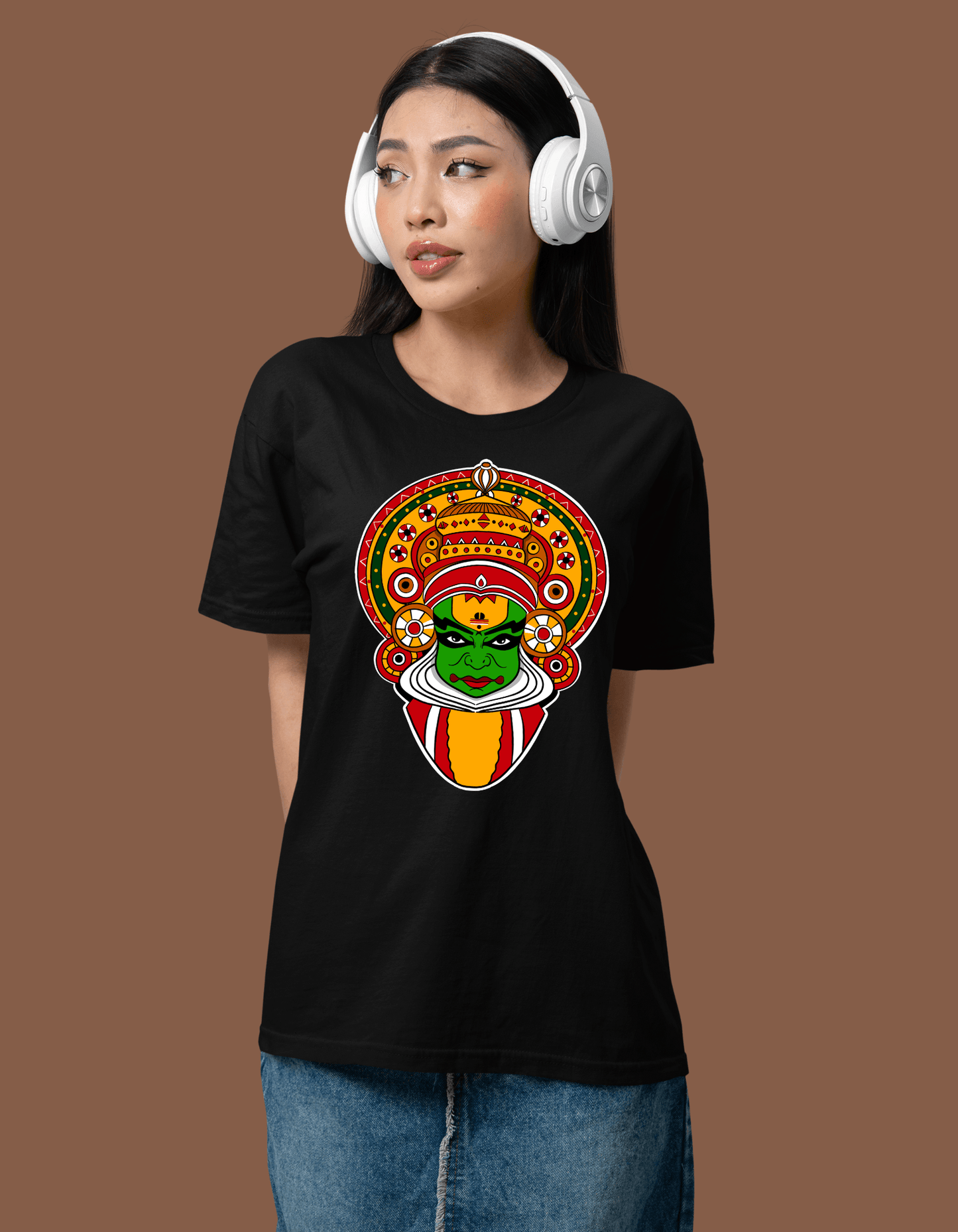 Kathakali Unisex Regular Fit T-shirt - Bong Vibe