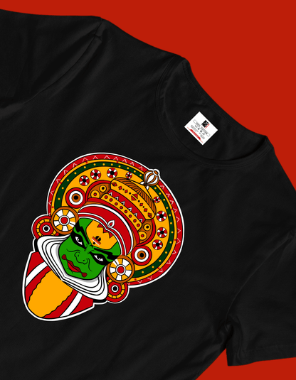 Kathakali Unisex Regular Fit T-shirt - Bong Vibe