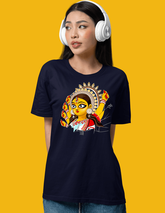 Durga Thakur 4 | Unisex T-shirt|Regular fit - Bong Vibe