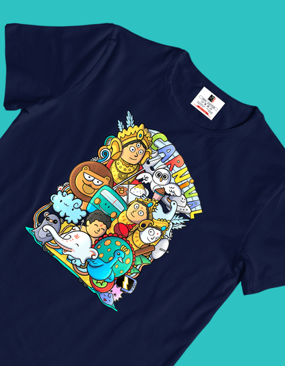 Doodle Durga Puja 2 | Unisex T-shirt| Regular fit - Bong Vibe