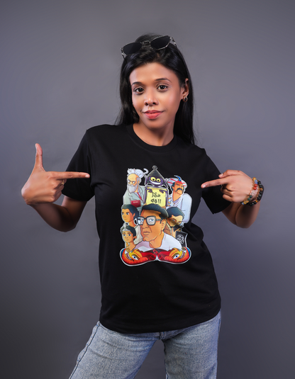 The world of Satyajit Ray |Unisex T-shirt| Regular fit