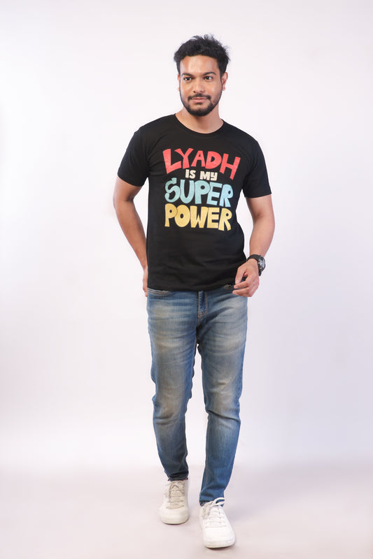 Lyandh Is My Super Power |Unisex T-shirt| Regular fit