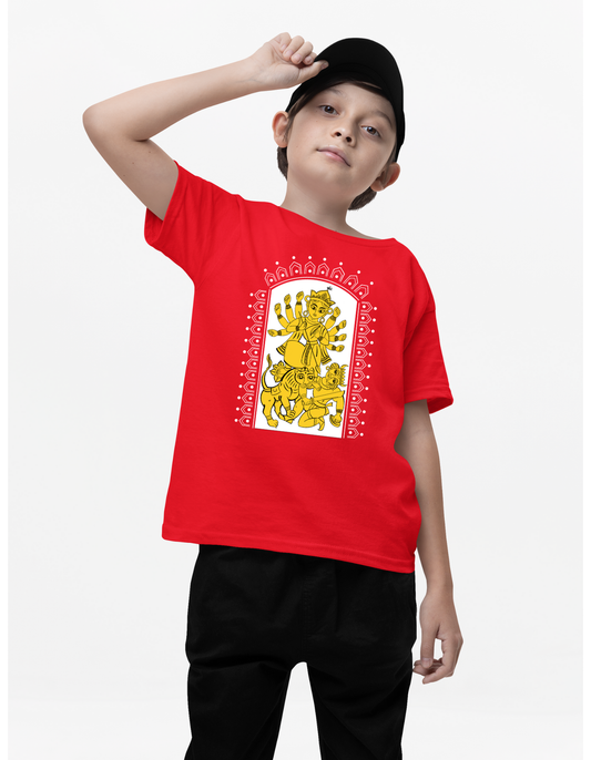 Durga  Thakur   Kids T-Shirt  | Cotton T-Shirt