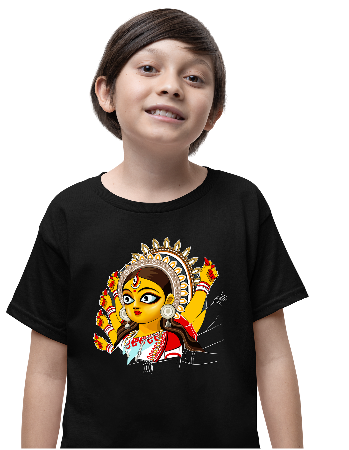Durga  Thakur 4 Kids T-Shirt | Bengali T-Shirt | Cotton T-Shirt