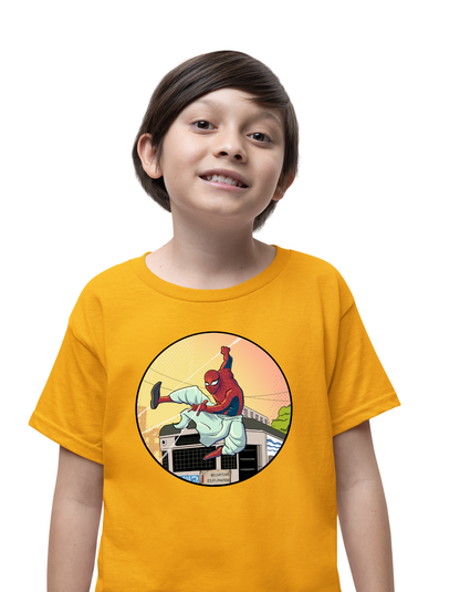 Spaider Man Kids T-Shirt | Bengali T-Shirt | Cotton T-Shirt