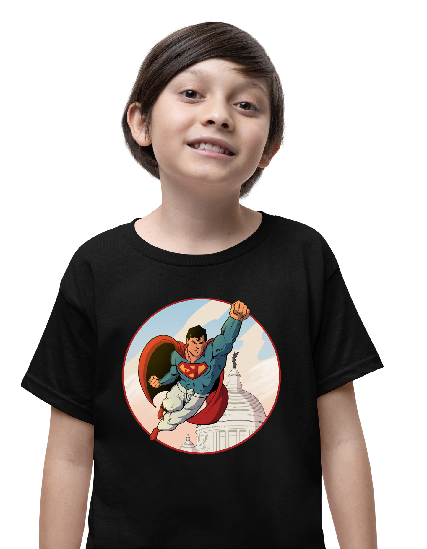 Super Man Kids T-Shirt | Bengali T-Shirt | Cotton T-Shirt